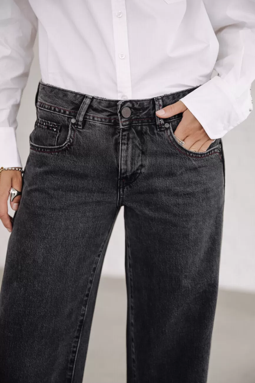 Freeman T. Porter pour Femme - Jean Slim Agatha Taille Haute en Denim Élégant | Collection Printemps Édition Limitée