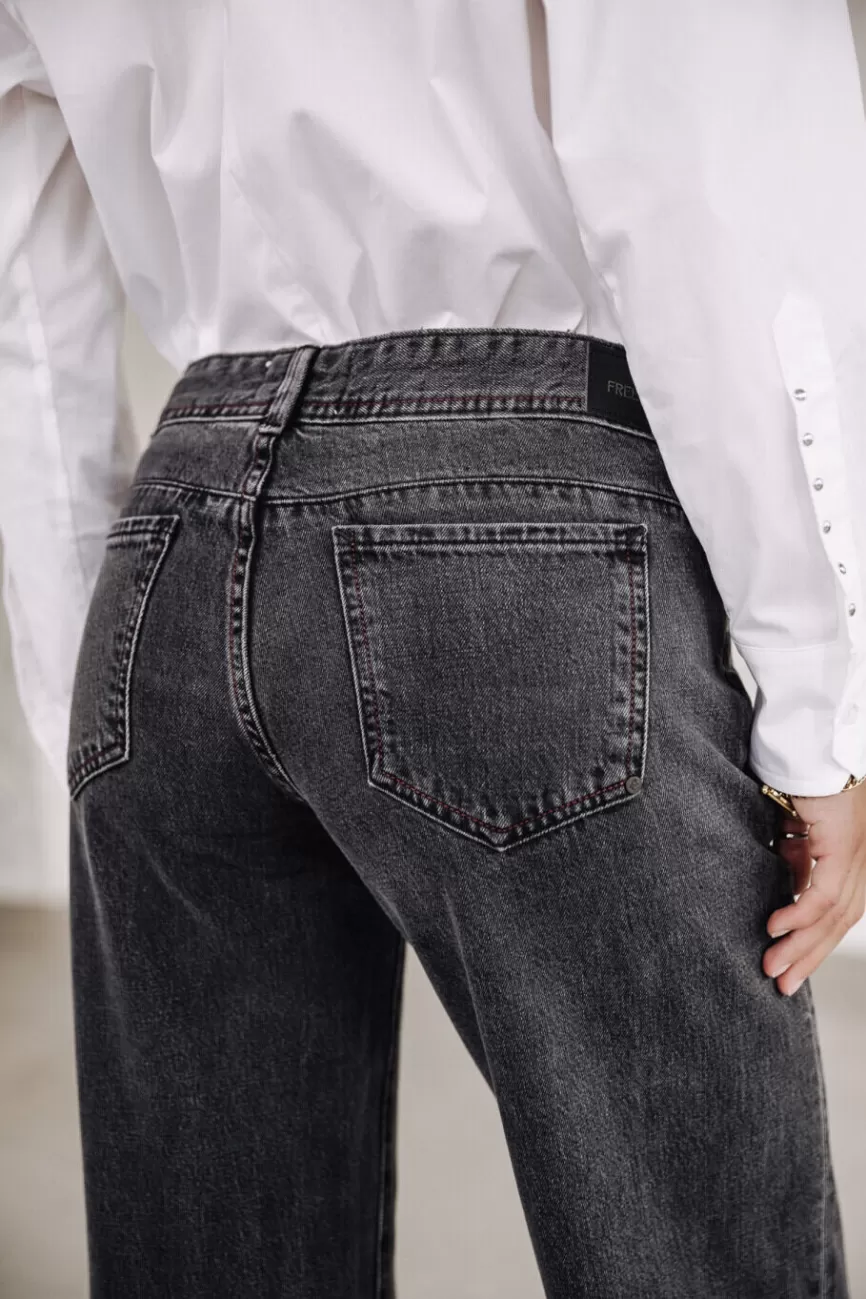 Freeman T. Porter pour Femme - Jean Slim Agatha Taille Haute en Denim Élégant | Collection Printemps Édition Limitée