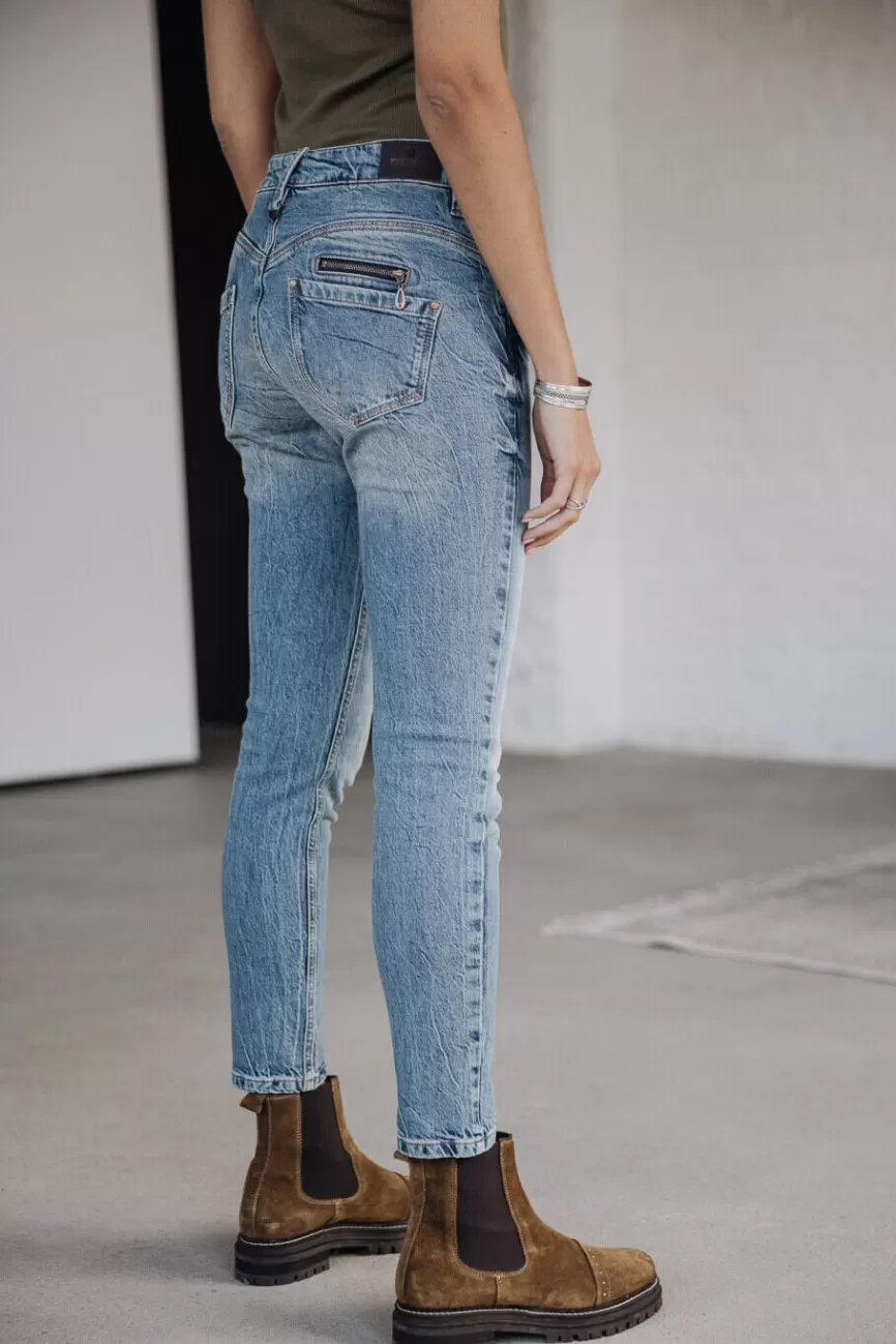 Pantalon Femme Alexa Freeman T.Porter - Taille Haute Coupe Courte Printemps-Été, Style Urbain Confortable SDM