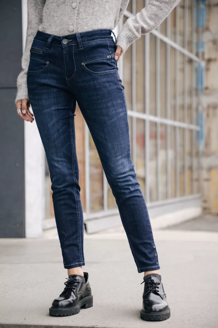 Pantalon Freeman T. Porter Alexa - Taille Haute Élégante, Coupe Courte Femme - Printemps 2024