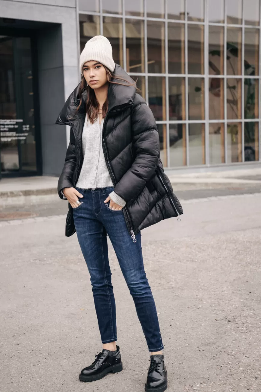 Pantalon Freeman T. Porter Alexa - Taille Haute Élégante, Coupe Courte Femme - Printemps 2024