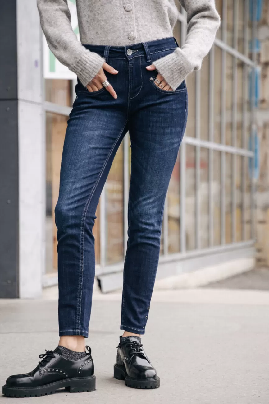 Pantalon Freeman T. Porter Alexa - Taille Haute Élégante, Coupe Courte Femme - Printemps 2024