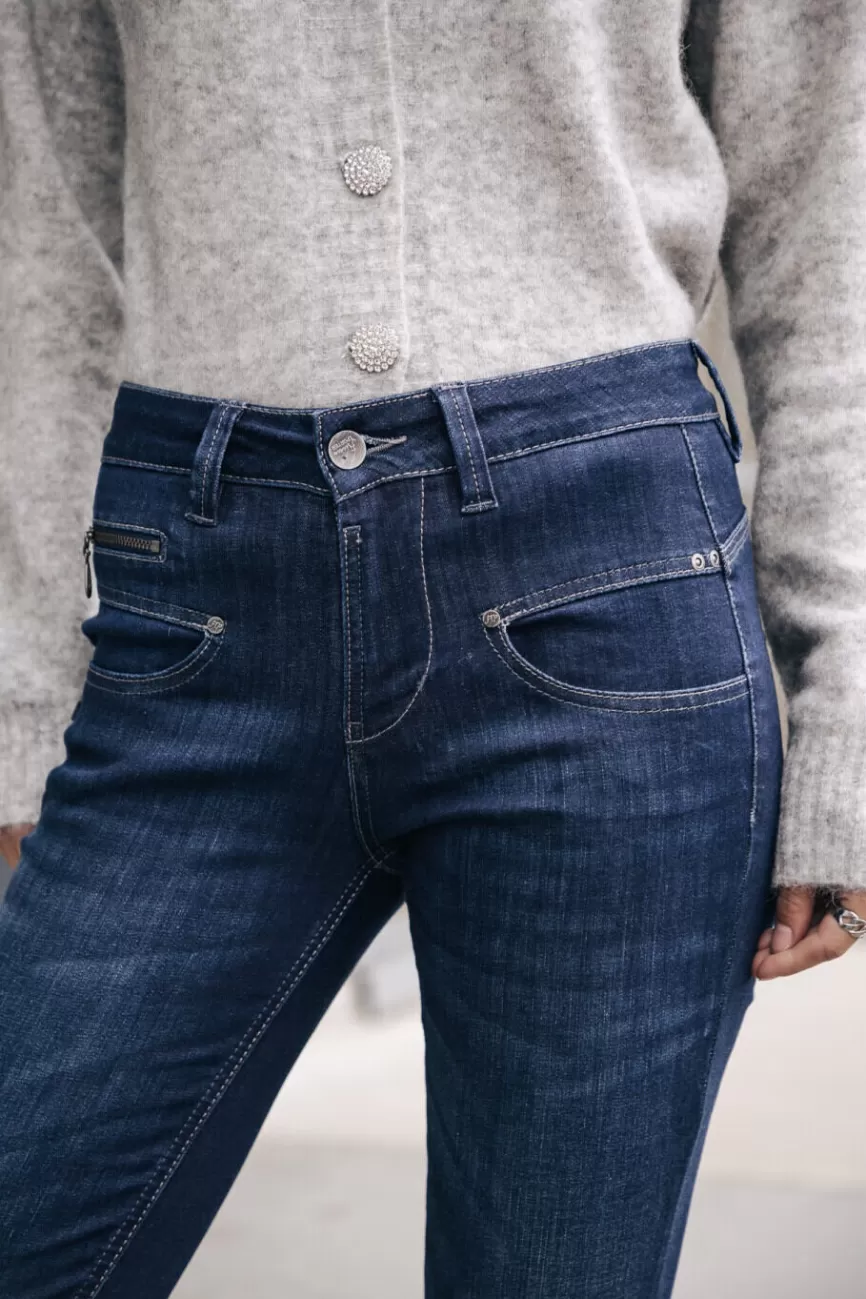 Pantalon Freeman T. Porter Alexa - Taille Haute Élégante, Coupe Courte Femme - Printemps 2024