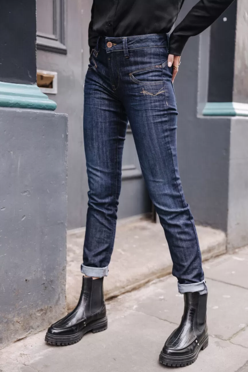 Jeans T. Porter Alexa pour Femme - Taille Haute Confortable avec Détails Tendance (Modèle SDM Renforcé)