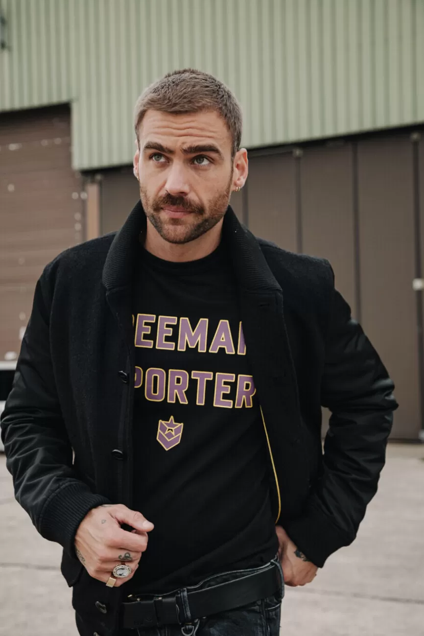 Baskets Modernes pour Homme - Collection Freeman T. Porter Chuck Neon, Style Urbain & Confort Dynamique, Design Intemporel avec Détails Fluorescents, Édition Limitée