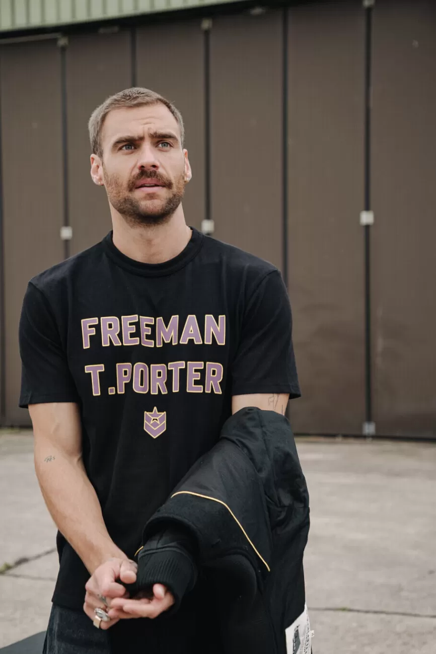 Baskets Modernes pour Homme - Collection Freeman T. Porter Chuck Neon, Style Urbain & Confort Dynamique, Design Intemporel avec Détails Fluorescents, Édition Limitée