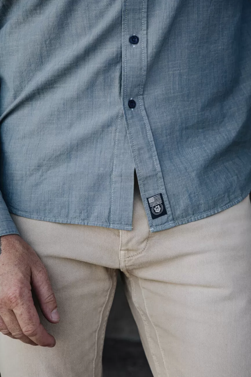 Jean droit Freeman T. Porter - Modèle Glenn ML en toile denim résistante pour homme (style décontracté ajusté)
