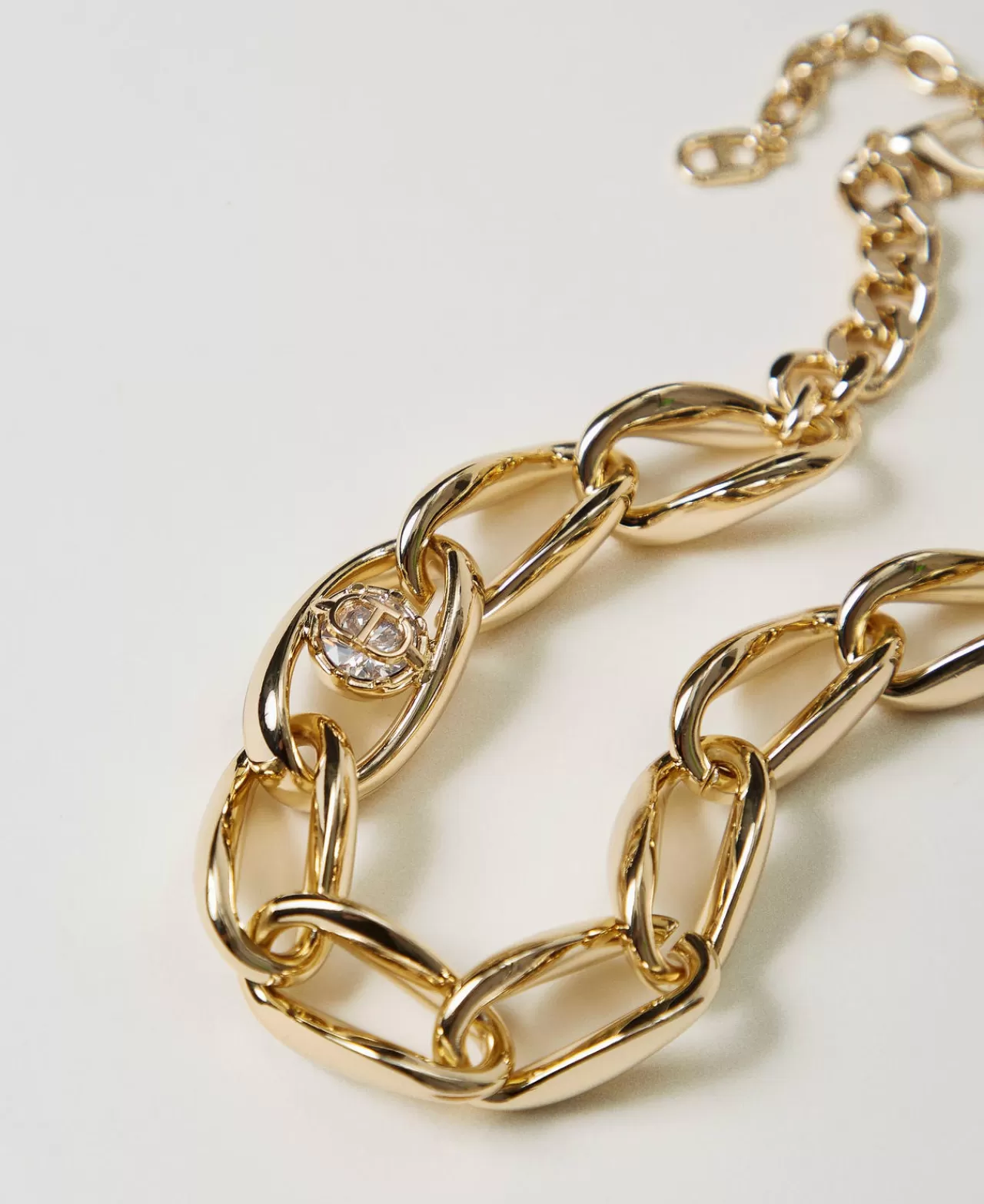 Collier Milano TWINSET - Chaîne ajustable à maillons pour port près du cou