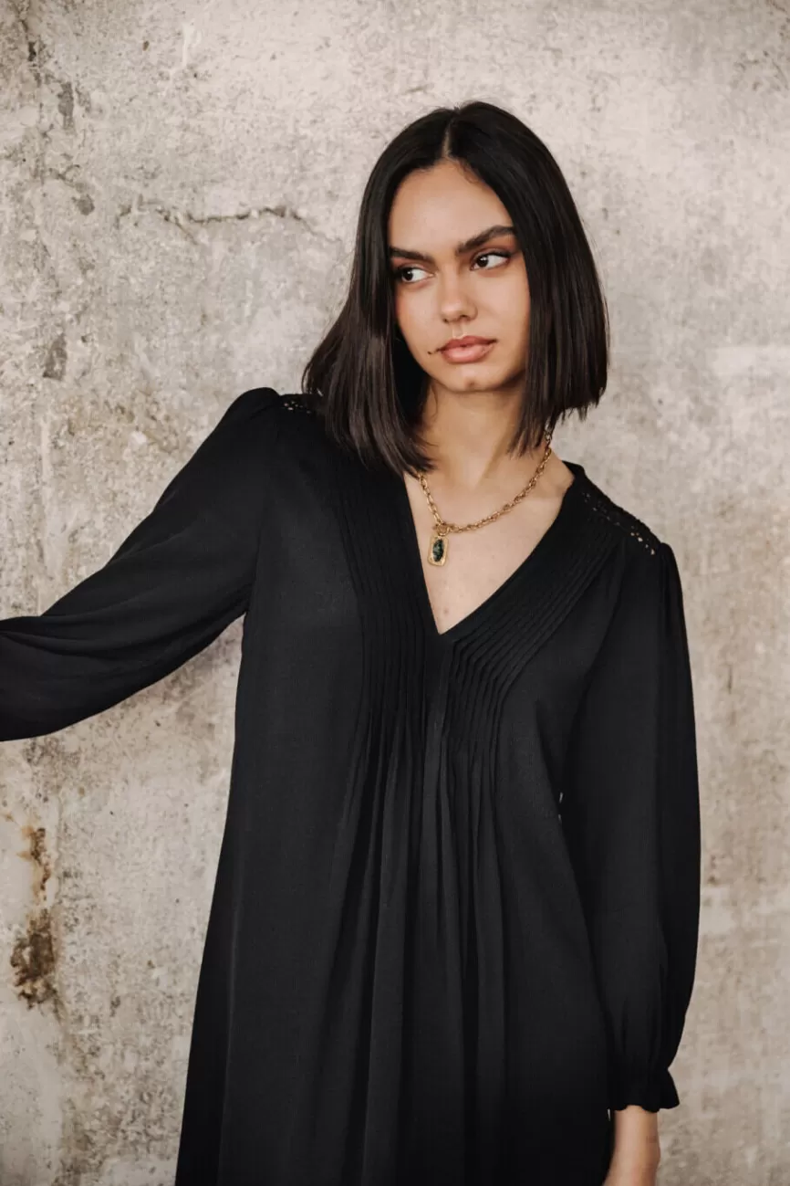 Freeman T. Porter - Escarpins Juna pour Femme en Cuir Souple, Modèle Uni avec Détail Minimaliste