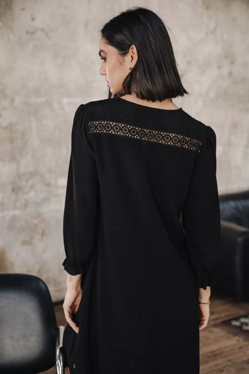Freeman T. Porter - Escarpins Juna pour Femme en Cuir Souple, Modèle Uni avec Détail Minimaliste