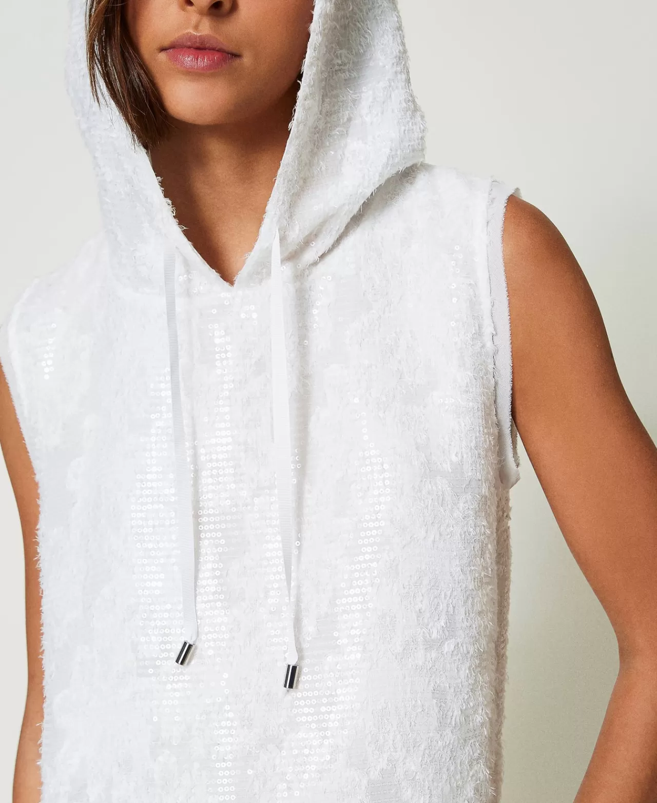 Robe Longue Élégante TWINSET Milano - Paillettes Intégrales pour une Nuit Scintillante