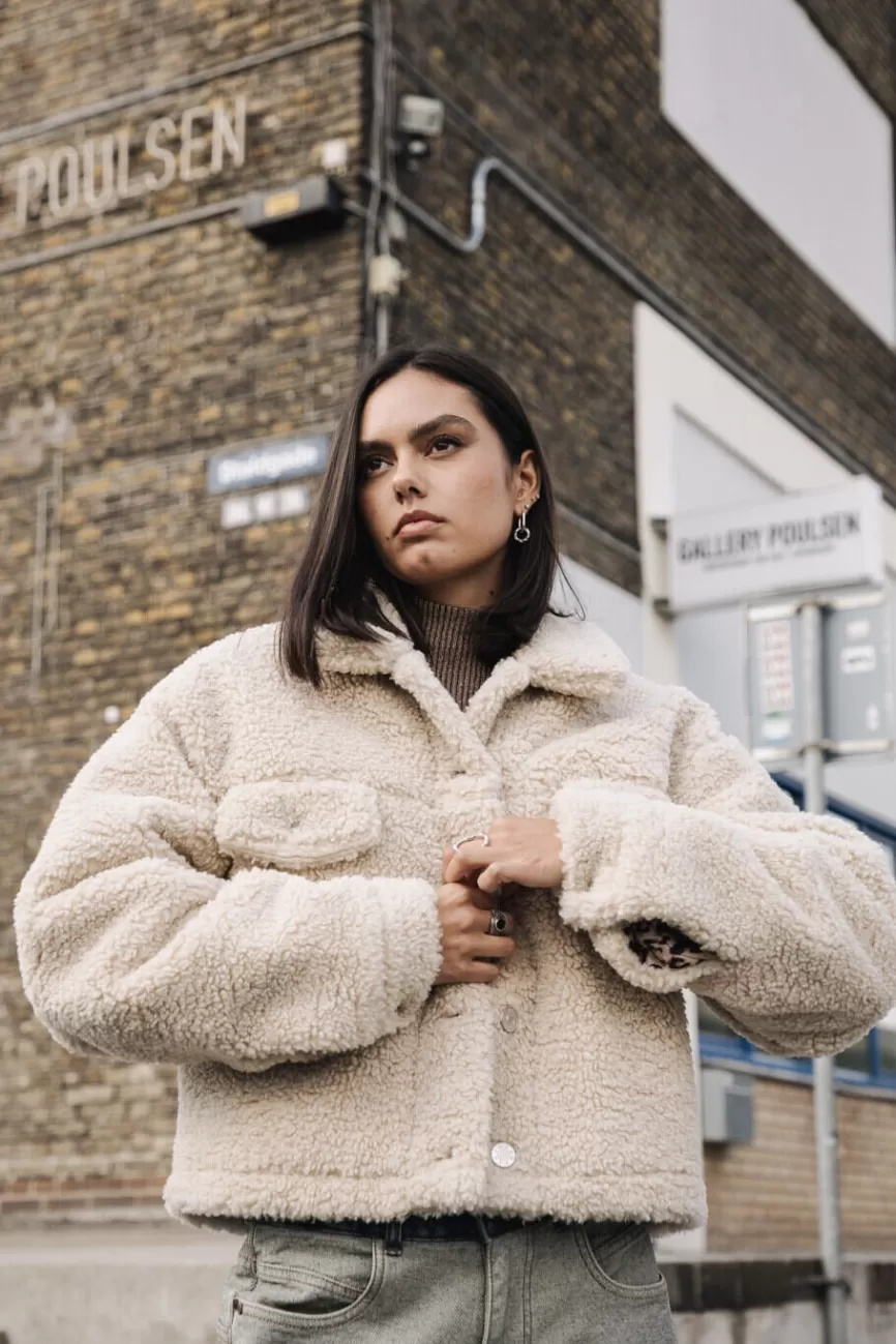 Élégante Veste Freeman T. Porter en Fourrure Merine - Style Hiver pour Femme