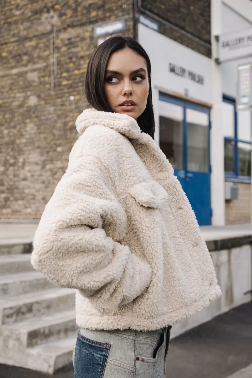 Élégante Veste Freeman T. Porter en Fourrure Merine - Style Hiver pour Femme
