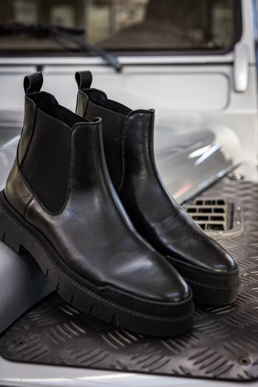 Chaussures Haut de Gamme Freeman T. Porter - Modèle Morro Lisse pour Homme, Élégance Intemporelle