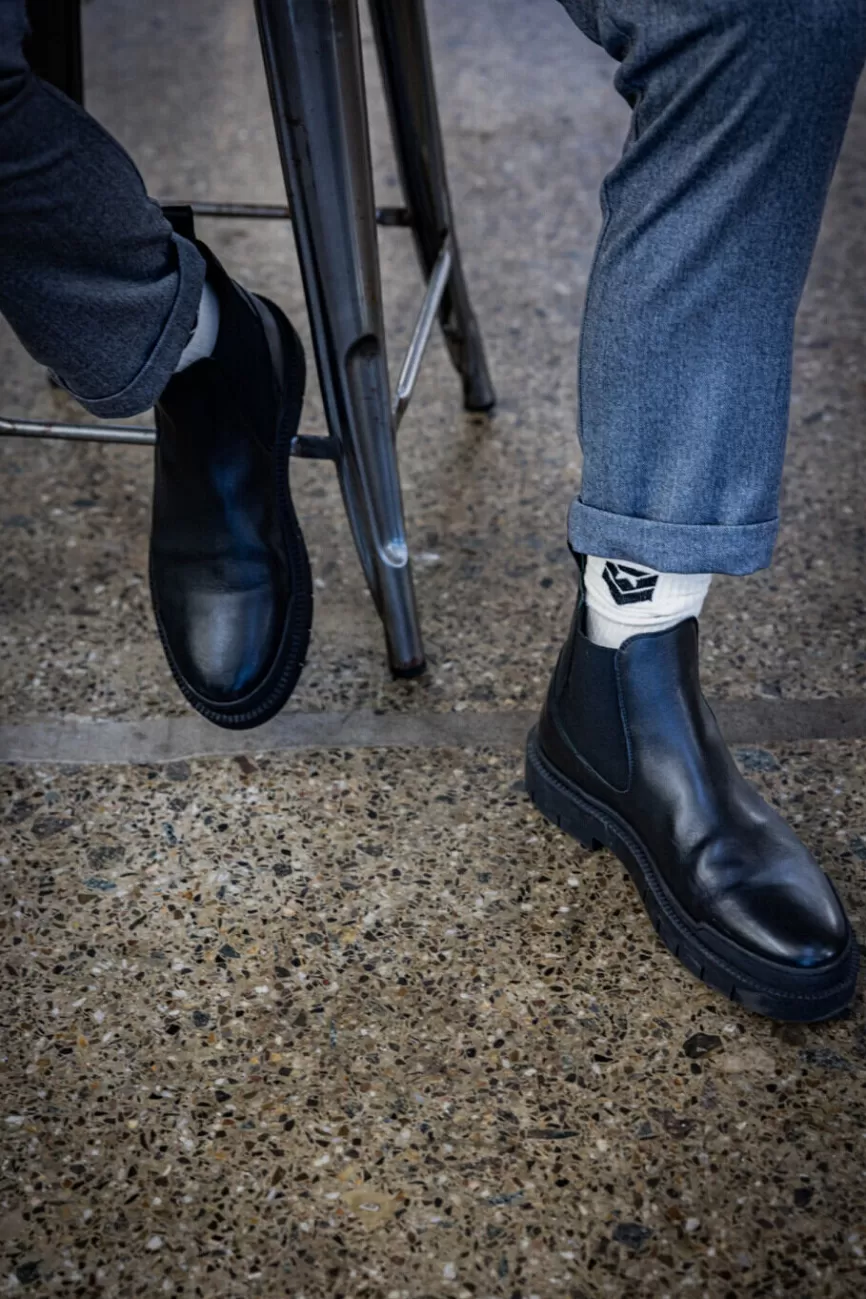Chaussures Haut de Gamme Freeman T. Porter - Modèle Morro Lisse pour Homme, Élégance Intemporelle