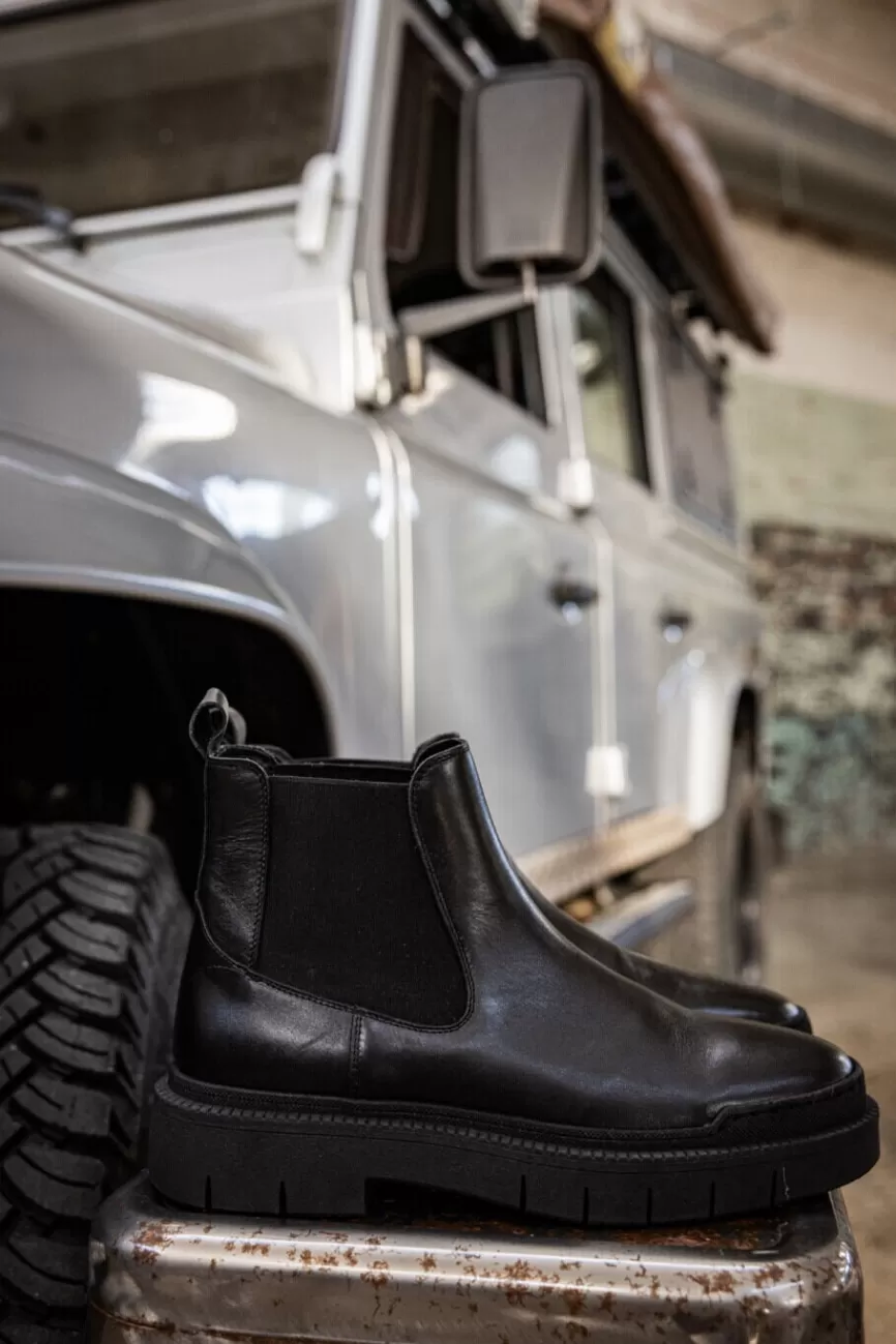 Chaussures Haut de Gamme Freeman T. Porter - Modèle Morro Lisse pour Homme, Élégance Intemporelle