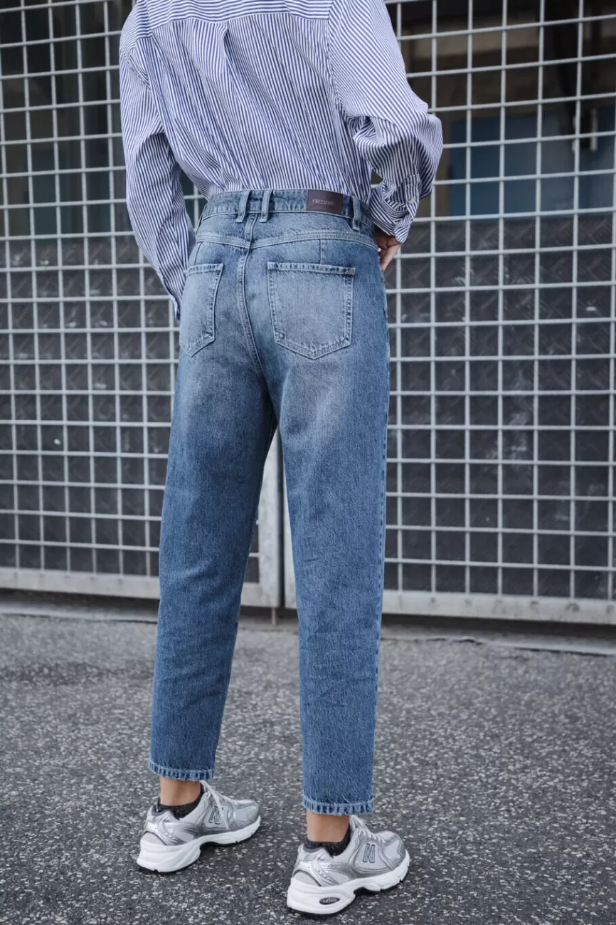 Freeman T. Porter - Jean Natasha, Style Décontracté Chic pour Femme avec Détails Embellis