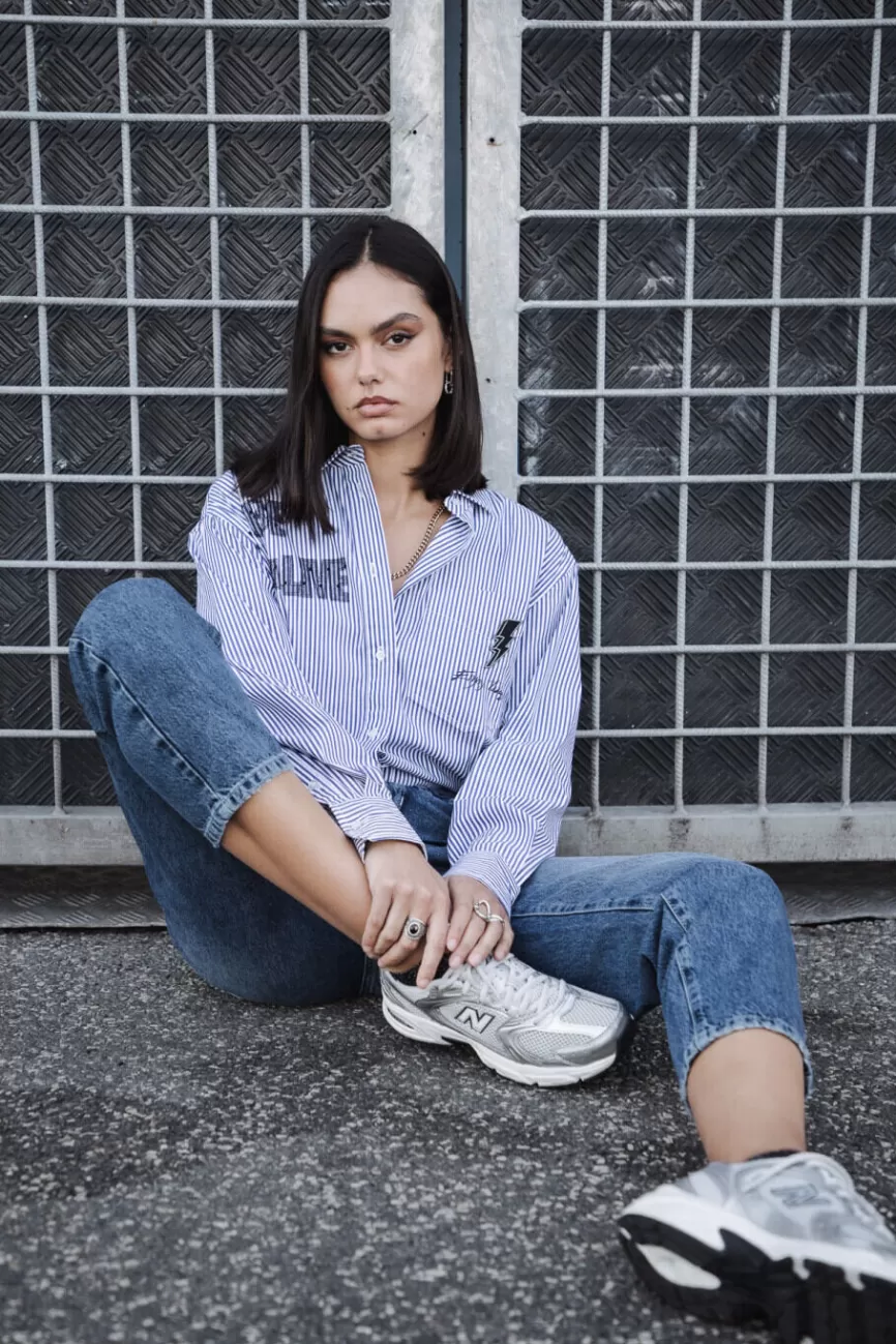 Freeman T. Porter - Jean Natasha, Style Décontracté Chic pour Femme avec Détails Embellis