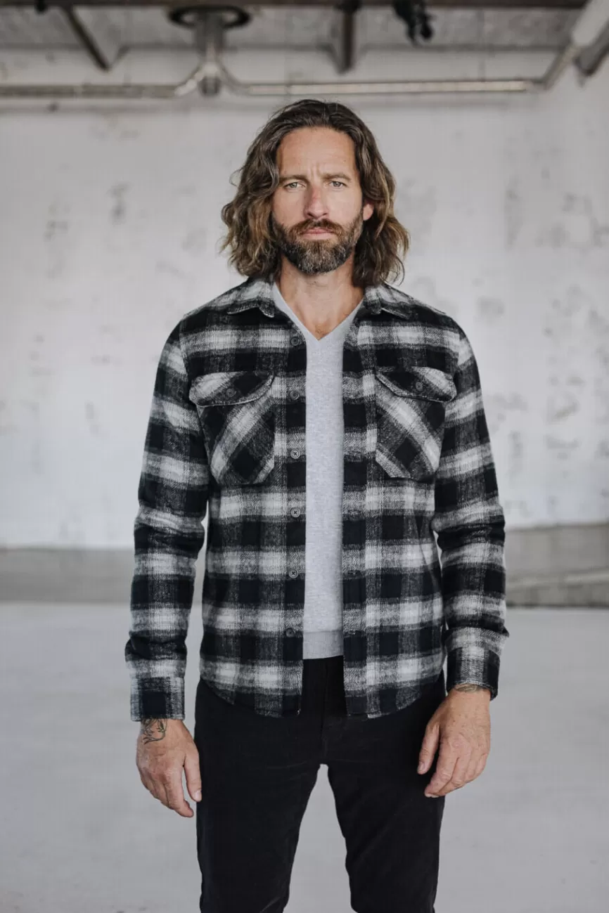 Veste Corbeau en Tweed Donegal – Manteau Freeman Porter pour Homme – Style Décontracté-Élégant avec Tissu en Laine Irlandaise Authentique – Tenue Hiver 2024