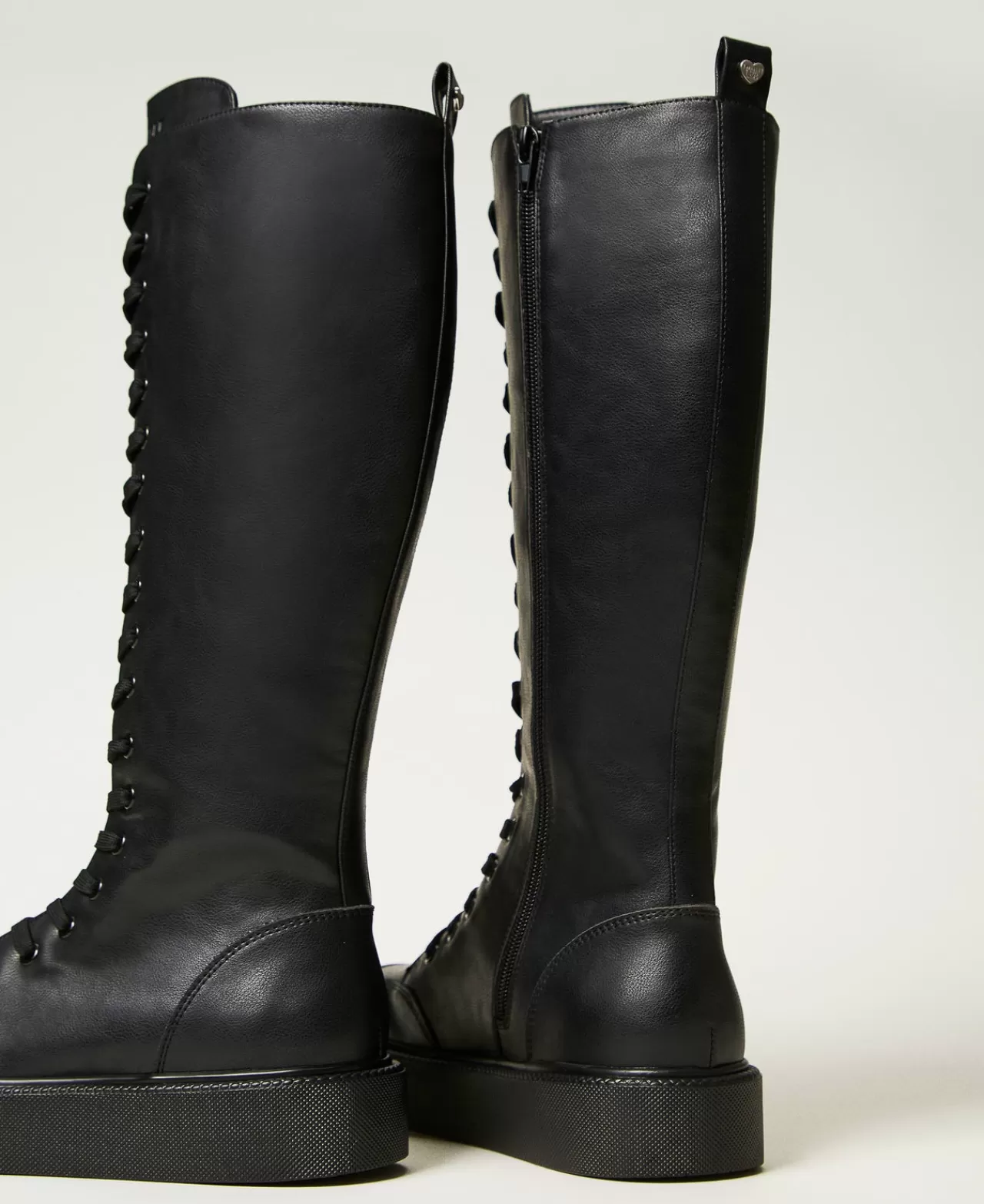Bottines-Sneakers Milano TWINSET – Lacets Design Urbain – Hiver 2024 – Mixte Confort Élégant