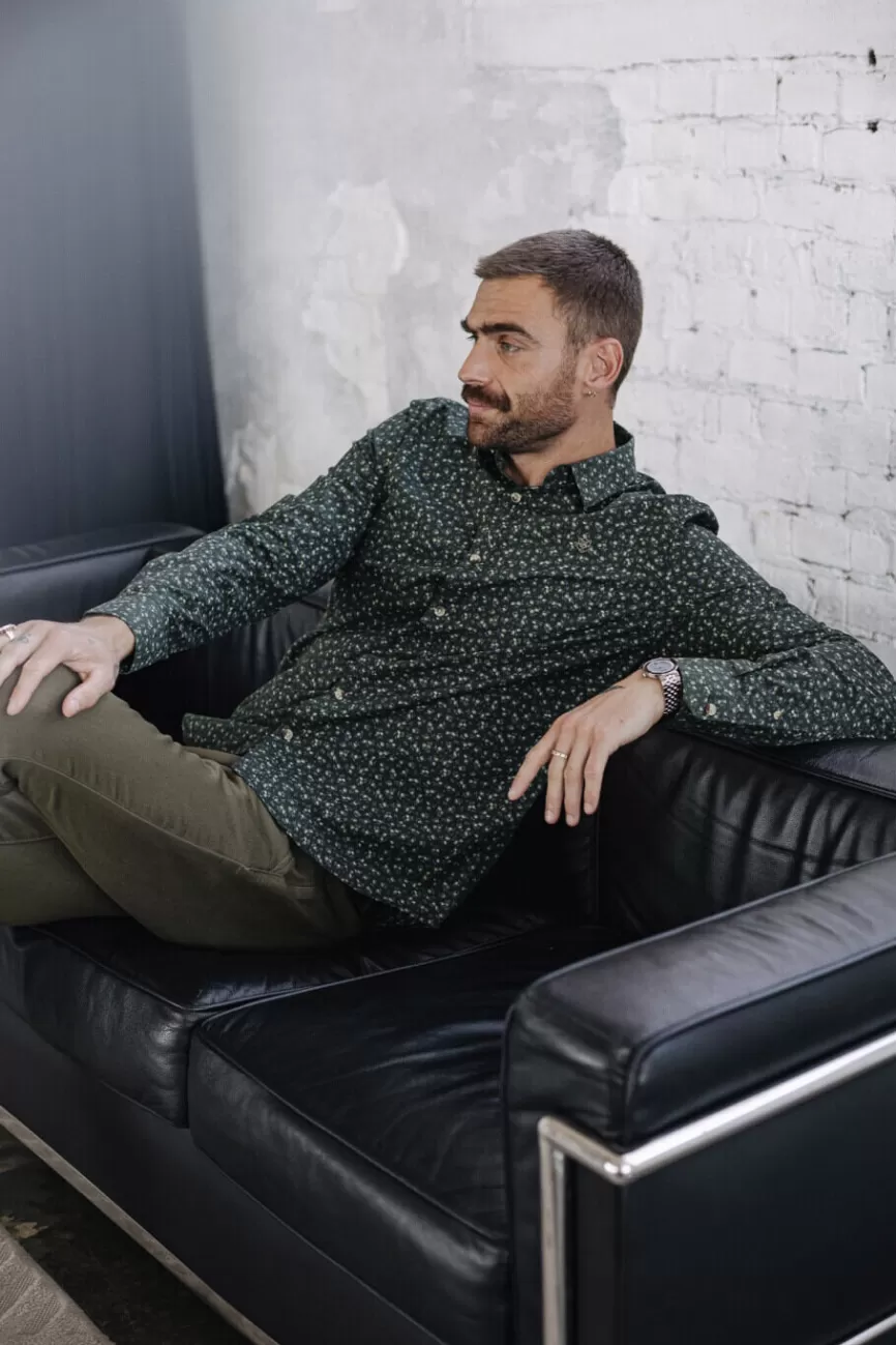 Chaussures Homme Freeman T. Porter - Modèle Yoris Floreal, Style Urbain Élégant pour Printemps-Été 2024