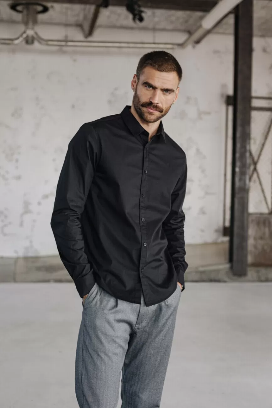 Pantalon Homme Yoris - Tissu Stretch Poplin Léger par Freeman T. Porter - Coupe Moderne & Confort Respirant