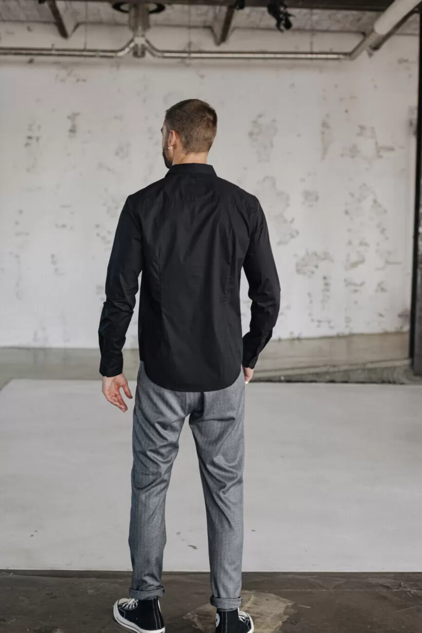 Pantalon Homme Yoris - Tissu Stretch Poplin Léger par Freeman T. Porter - Coupe Moderne & Confort Respirant